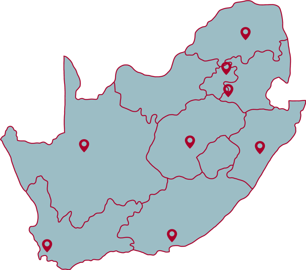 Map Of South Africa 01